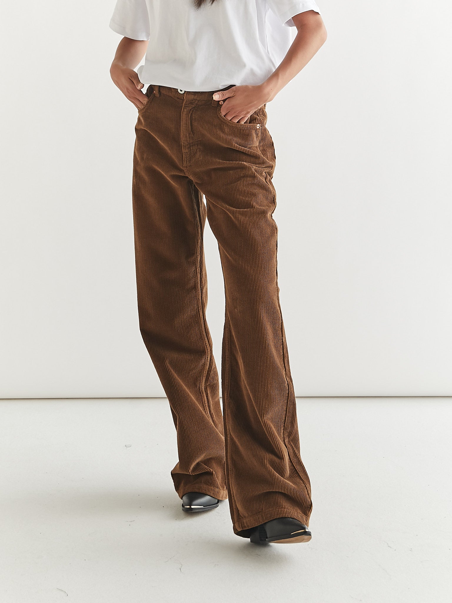 Rosewood | Organic Cotton Cord Jeans | WoolOvers UK